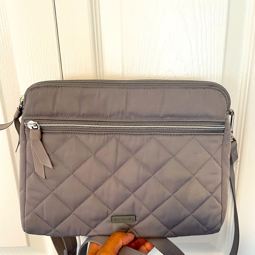 Performance Twill Triple Compartment Crossbody